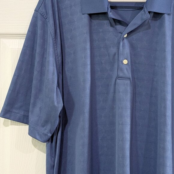 Greg Norman Play Dry Men's Blue Golf Polo Shirt, Size XL - Picture 4 of 14